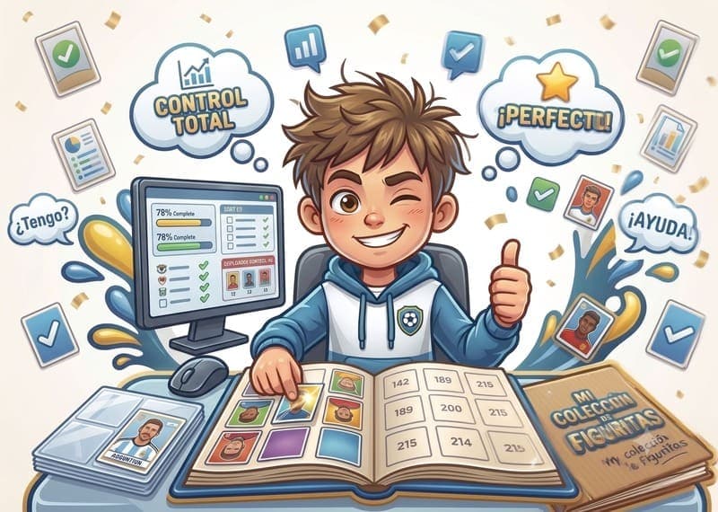 Álbum del Mundial 2026 ordenado y bajo control con la app Mis Figuritas